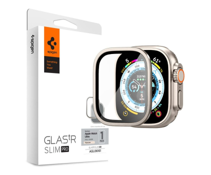 Pasek i akcesoria do zegarków SPIGEN Glas.TR Slim Pro do Apple Watch Ultra / Ultra 2 AGL06161